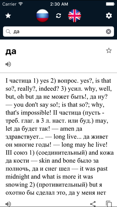 Russian English Dictionary screenshot 3