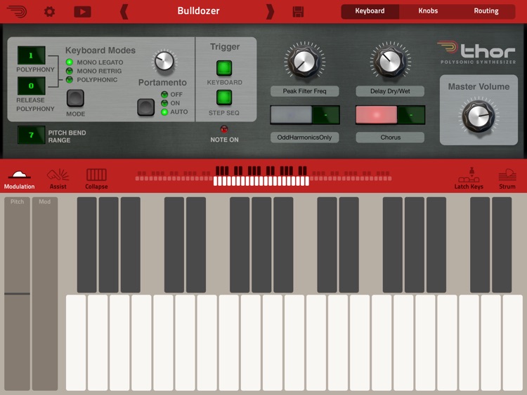 Thor Polysonic Synthesizer