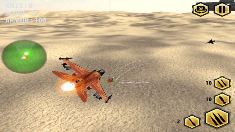 Fighter Airplane Battle: Dogfight War Simulation screenshot-3