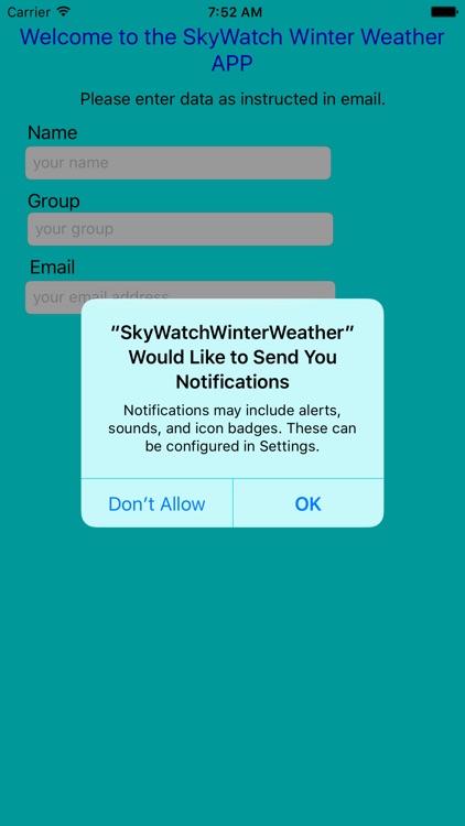 Skywatch Winter Weather