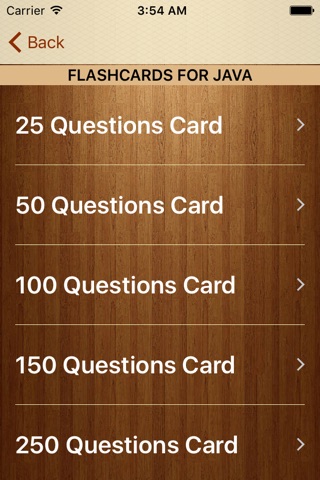 Learn Java with Flashcards screenshot 2