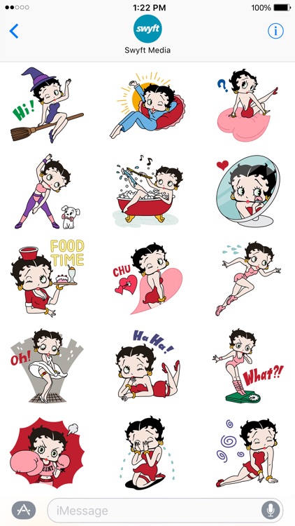 Betty Boop: Animated Stickers & GIFs