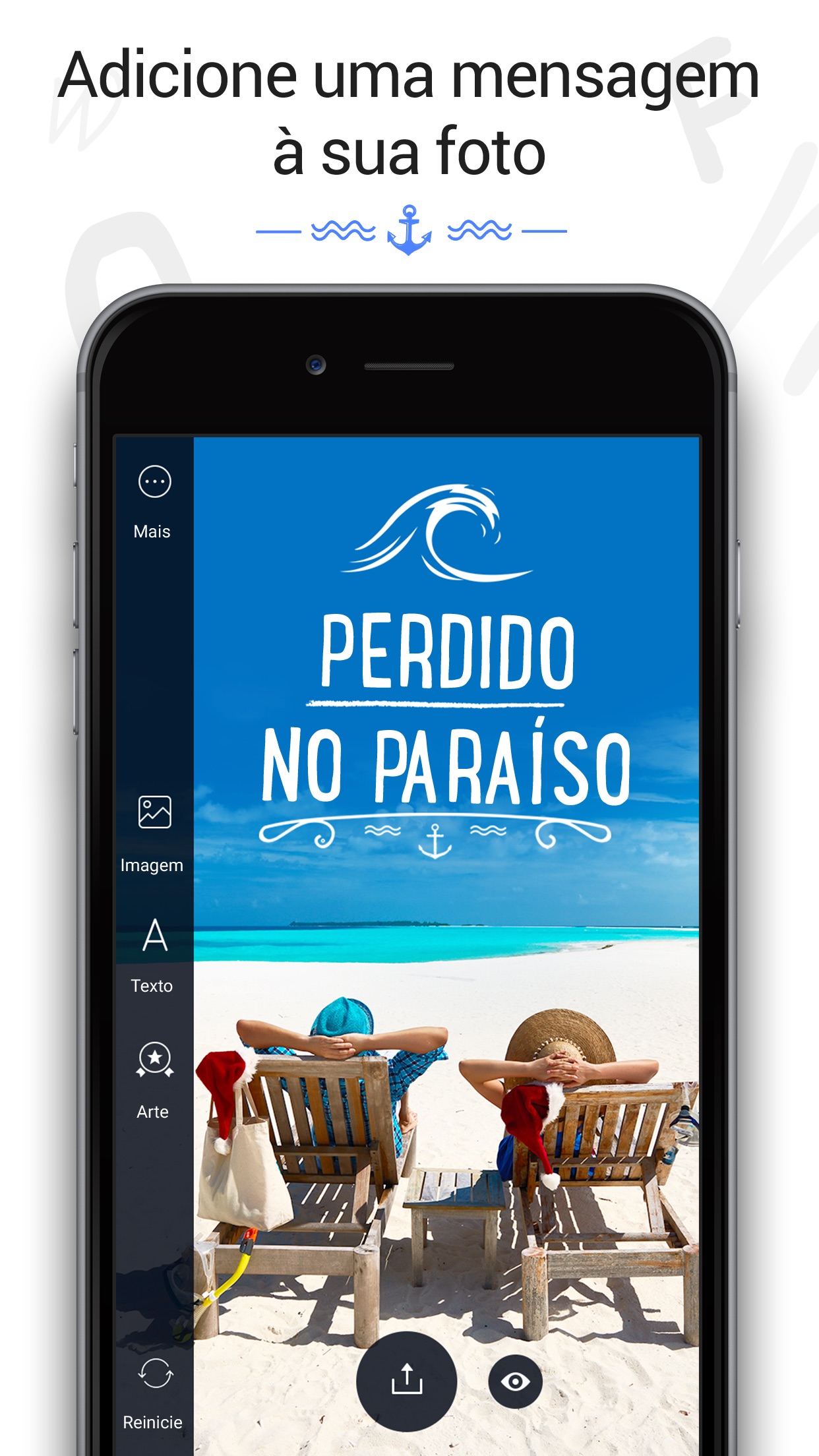 Screenshot do app Fontmania - Escreva em Fotos