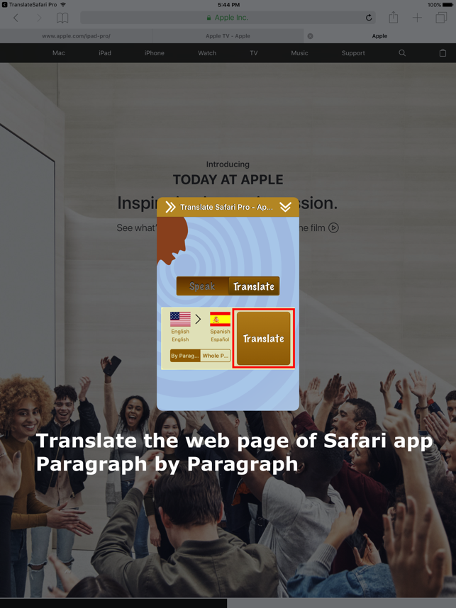 ‎Translate for Safari Screenshot