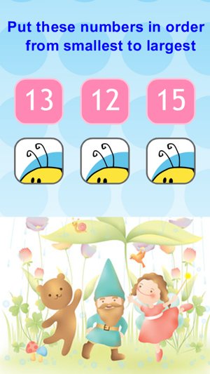 Practice Basic Number Ordering Games 有趣的數學遊戲的孩子們(圖2)-速報App