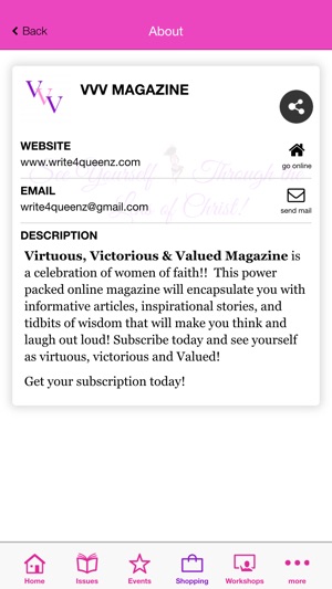 Virtuous Victorious & Valued Magazine(圖5)-速報App