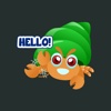 Hermit Crab Expressions Stickers for iMessage