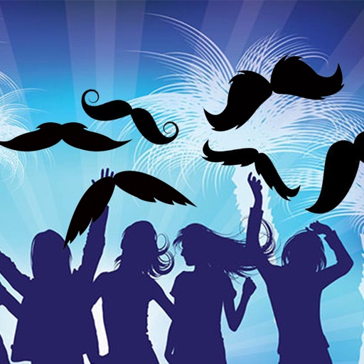 Mustache Party Stickers icon