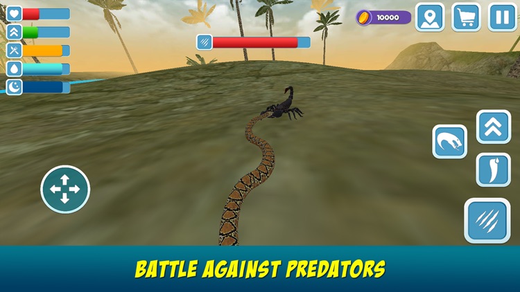 Snake Survival Simulator 3D