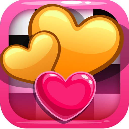 Checkers Board Challenge Heart Game Pro icon