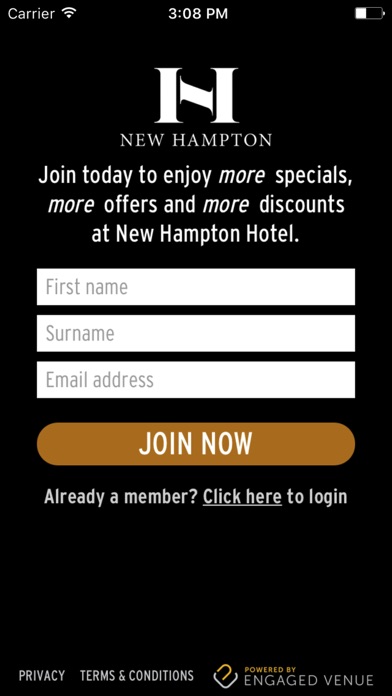 How to cancel & delete My New Hampton from iphone & ipad 2