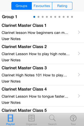 Clarinet Master Class screenshot 2