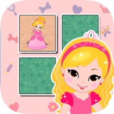 Activities of Princesses Find the Pairs Learning Game for 3 – 5