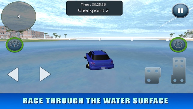 Surfing Car: Water Racing Simulator(圖2)-速報App