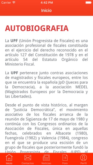 Unión Progresista de Fiscales(圖1)-速報App