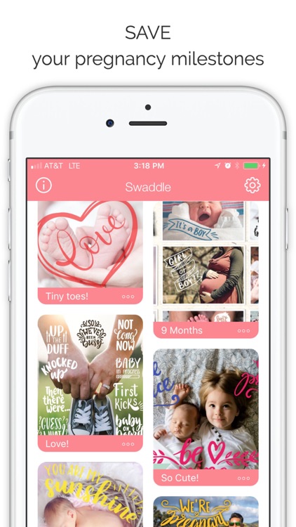 Swaddle - Photo Editor for Baby Pics & Pregnancy screenshot-3