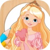 Pintar Rapunzel - colorear princesas con el dedo
