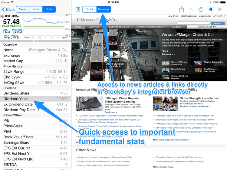 StockSpy HD: Real-time Stock Market Quotes & News screenshot-3