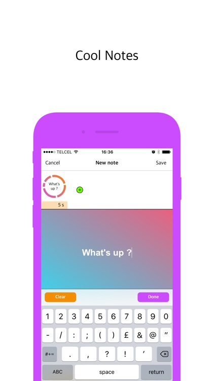 Punky Notes: Cool animated notes and presentations screenshot-0