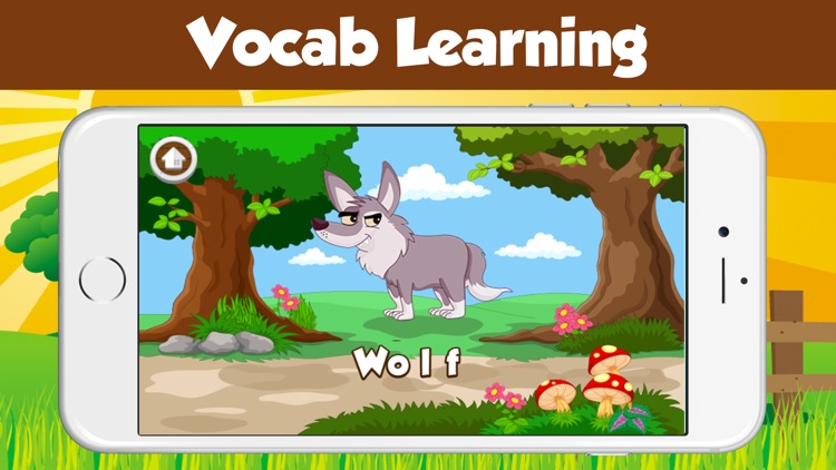 1st Grade Vocabulary Words - Wild Animals Learning