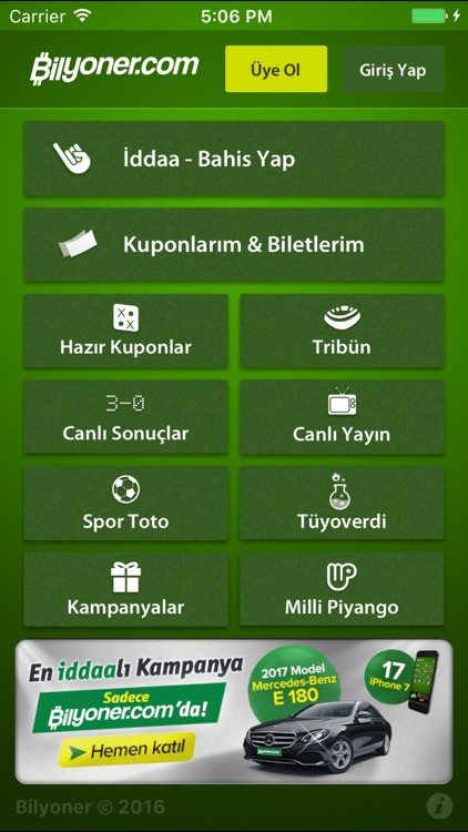 Bilyoner – İddaa Oyna