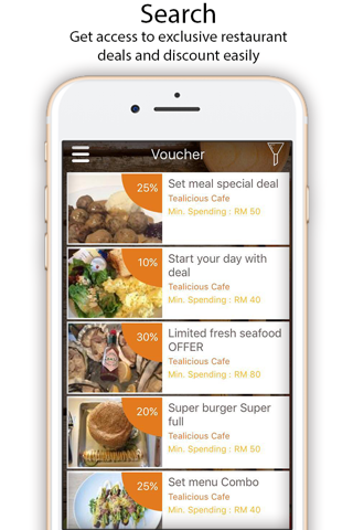 Eateraction - Free Discount screenshot 2