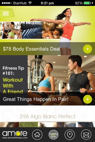 Amore Fitness & Boutique Spa screenshot 2