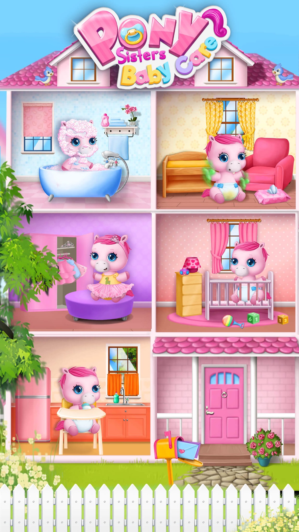 Pony Sisters Baby Horse Care - Babysitter Daycare hack tool