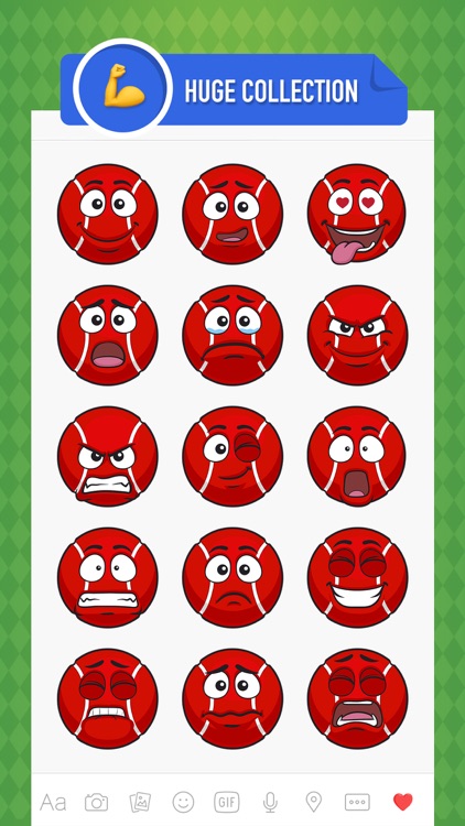 CricMoji - cricket emoji & stickers for iMessage