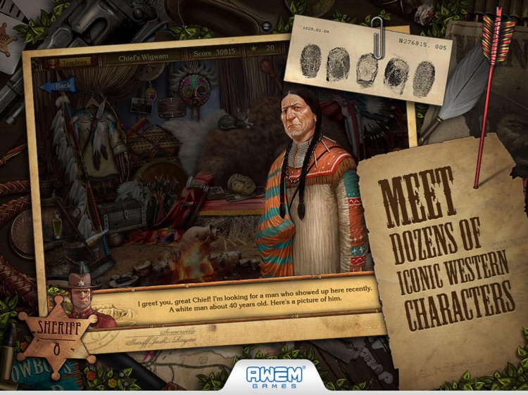 Golden Trails: Hidden Object Adventure Western screenshot-4