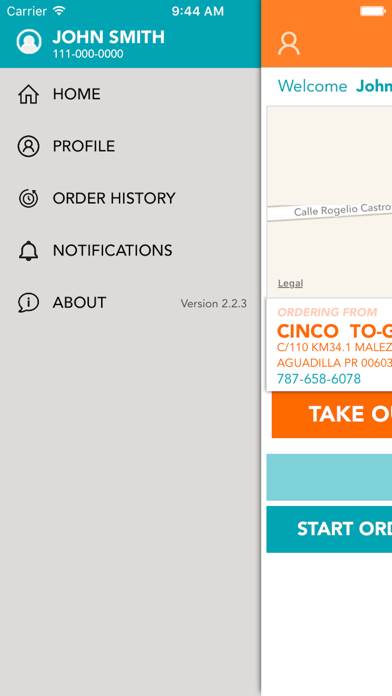 How to cancel & delete CINCO TO-GO from iphone & ipad 1