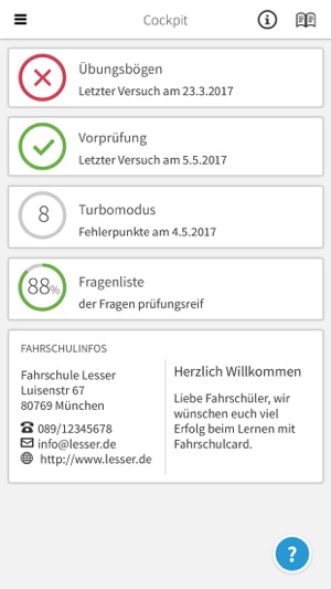 Fahrschulcard