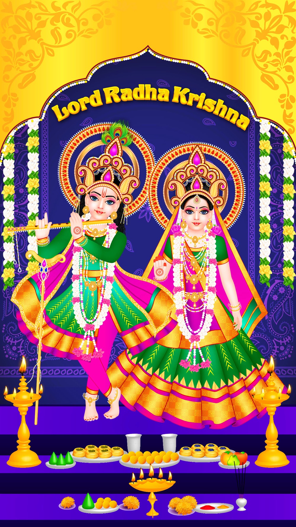 Lord Radha Krishna – Live Temple
