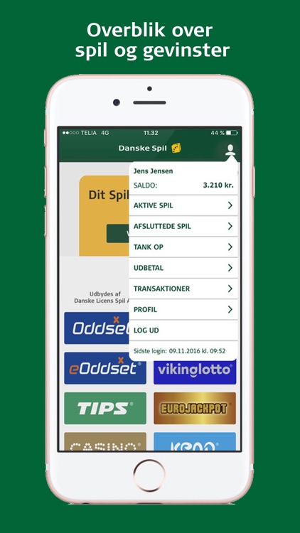 Mit Danske Spil - sport, spil og gevinster ét sted