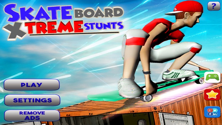Skate Board Xtreme Stunts