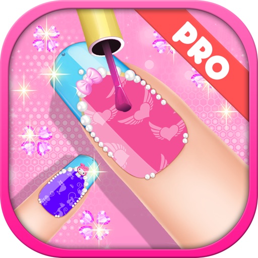 Princess Nail Salon Makeover Pro icon