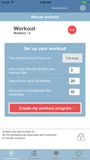 Minute workout(圖1)-速報App