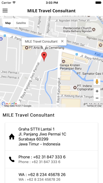 MILE Travel Consultant screenshot 2