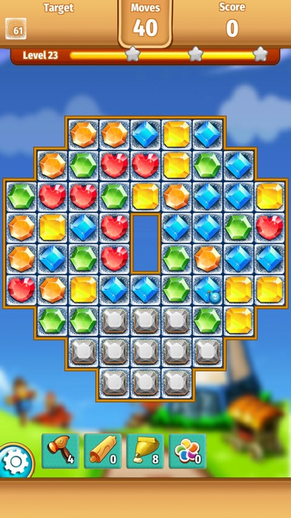 Magic Gems - Fun gems and jewel games screenshot-3