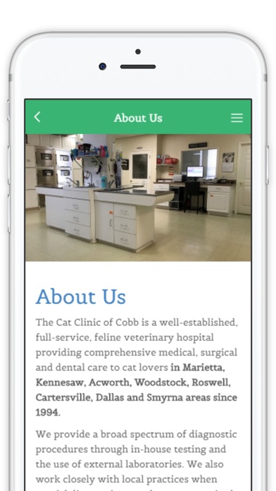 Cat Clinic of Cobb screenshot 2