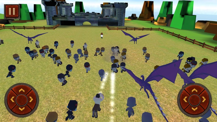 Epic Lords Battle Simulator- War of Flying Dragons screenshot-3