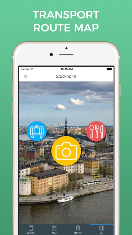 Stockholm Travel Guide with Offline Street Map screenshot-4