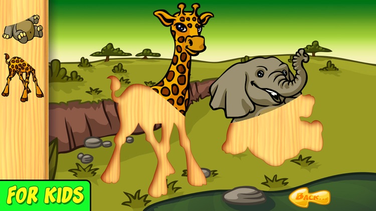 Animal Baby - Shape Puzzle for kids & toddlers screenshot-4