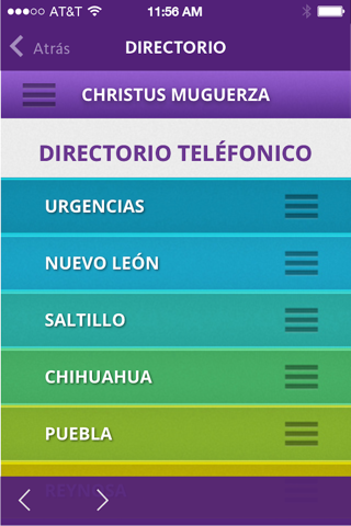 CHRISTUS MUGUERZA Móvil screenshot 2