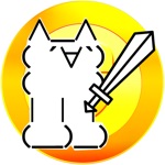 Tap cat RPG. Simple emoji cat idle game.