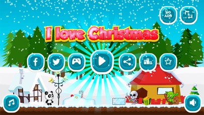 I Love Christmas - Panda Runner screenshot 2