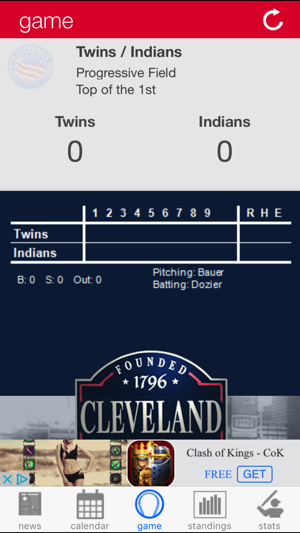 Cleveland Baseball Indians Edition(圖2)-速報App