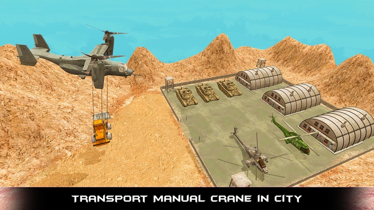 Heavy Machinery Helicopter Transport - Duty Sim