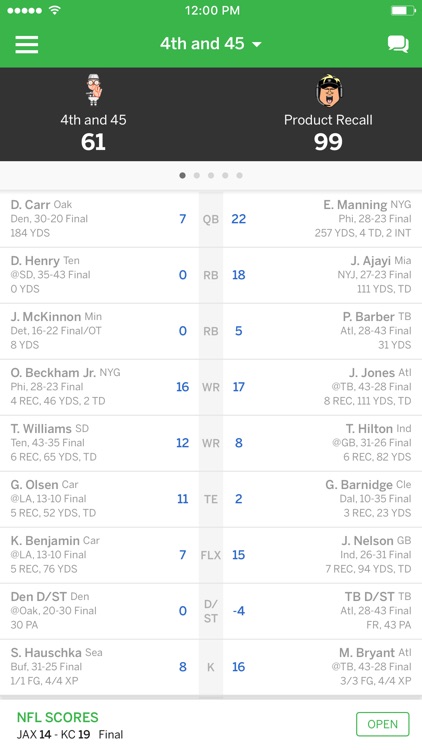 ESPN Fantasy: Football and More Games screenshot-0