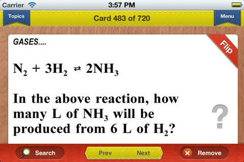 Praxis II Chemistry Prep Flashcards Exambusters screenshot 2